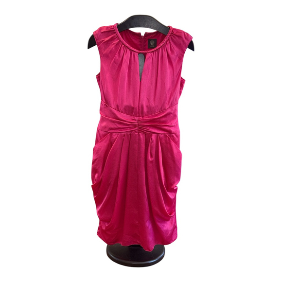 Vince Camuto Dresses & Skirts - Vince Camuto women's Sleeveless Pleated Dress with Pockets, Hot Pink